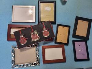 Picture Frames - Assorted Finishes & Sizes (4x6, 5x7)