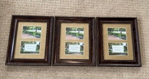Wood Wall Frame Set of 3 - 5x7 Photo Collage Frames