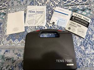 Compass Health TENS 7000 Electrotherapy Unit with Case & Electrodes