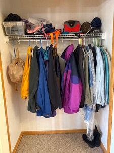 Mixed Outerwear Closet Lot REI, Ducks Unlimited, Columbia, St. Johns Bay, Coldwater Creek -  Used