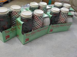lot 38 image: Set of 5 To-Go Hot Cups - 8 Cups an...