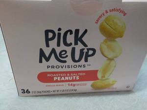 lot 71 image: 36 pack Pick Me Up Roasted and Salt...