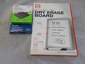 lot 98 image: Dry Erase Board, Wireless Charging ...