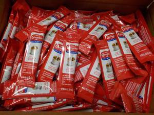 lot 126 image: Case of 240 Packets Carnation Half ...