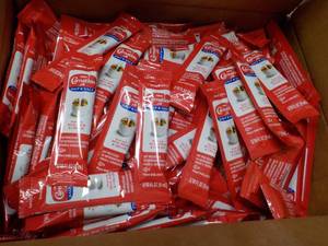 lot 128 image: Case of 240 Packets Carnation Half ...