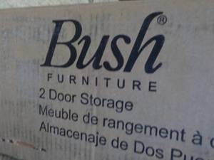 lot 178 image: Bush 2 Door Storage Cabinet Express...