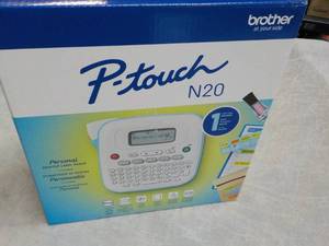 lot 206 image: P-touch N20 Desktop Label Marker...