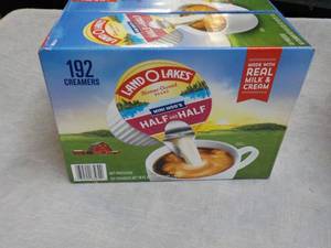 lot 207 image: Land O Lakes 192 Half and Half Crea...