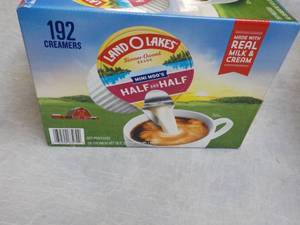 lot 208 image: Land O Lakes 192 Half and Half Crea...