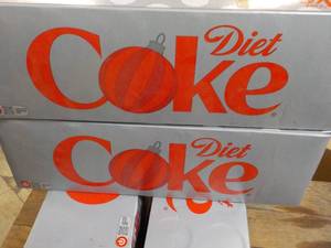 lot 221 image: 2 Diet Coke 12 packs...
