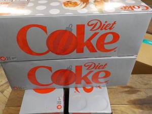lot 222 image: 2 Diet Coke 12 packs...