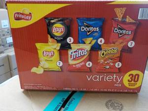 lot 223 image: 30 Individual Bag Variety Frito Lay...