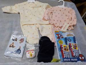 lot 243 image: 0-3 Months New Clothing, gloves, an...