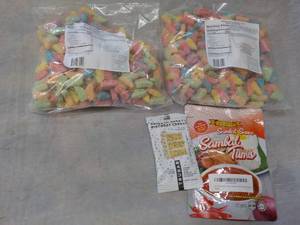 lot 245 image: Neon Sour Butterflies Candy...