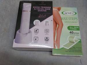 lot 257 image: Bikini Trimmer and Facial Hair Shav...