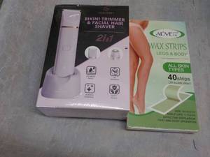 lot 258 image: Bikini Trimmer and Facial Hair Shav...