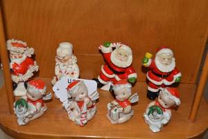 Lefton and other Christmas pcs...