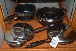 Cuisinart and other pots and pans o...