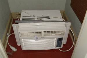 Haier window air conditioner...