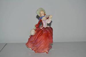 Royal Doulton porcelain lady...
