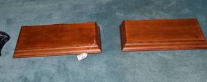 (2) Pedestal display bases, approx....