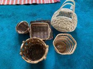Assorted baskets...