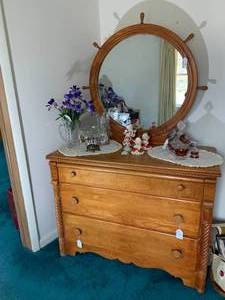 Virgina House dresser, approx. 45"H...