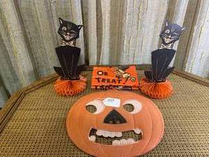 Halloween paper decorations...