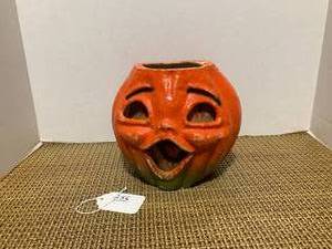 Paper mache pumpkin...