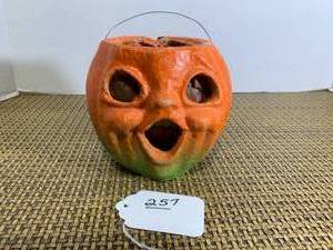 Paper mache pumpkin...