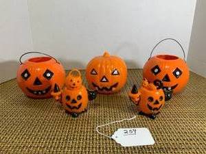 Heavy plastic Halloween decorations...