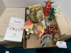 Vintage Christmas - Angel with wax ...