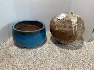 Homemade pottery pieces ...