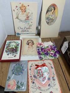 Old greeting cards and pamphlets, V...