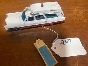 Dinky ambulance metal toy car...