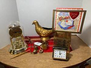 Anniversary clock, Elgin alarm cloc...