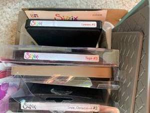 Sizzix embossing dies...