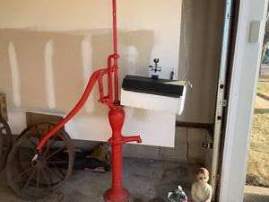 Water pump and mailbox...