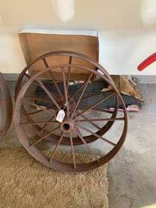 (2) Iron wheels...