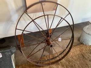 (2) Iron wheels...