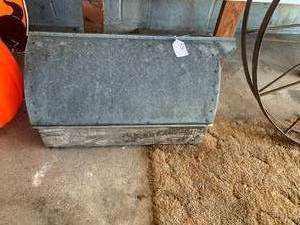 Toy barn with metal roof...