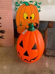 Halloween blow mold and decoration...