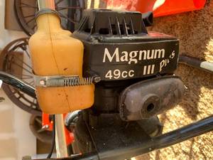 Magnum ice auger...
