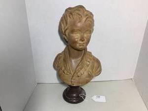 Terracotta bust of Alexandre as a c...