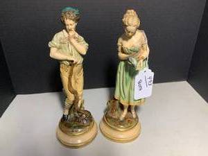 Borghese chalkware, young couple wi...
