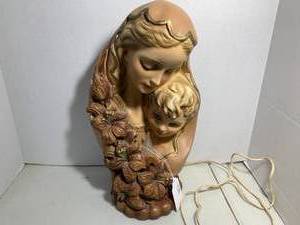 Art Nouveau era, figural bust of wo...