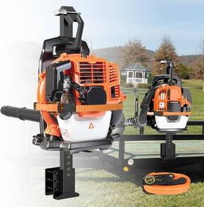 lot 8 image: Fumingpal Heavy Duty Backpack Blower Rack Holder for Trailers