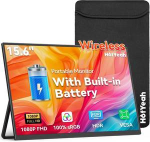 lot 29 image: HotYeah 15.6 Wireless Portable Monitor