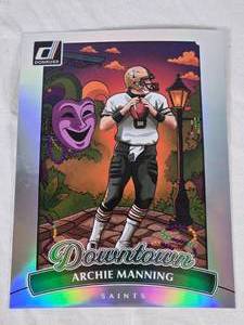 Archie Manning 2025 Panini Donruss Jumbo Downtown #5 - New Orleans Saints Football Card