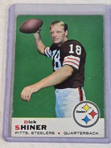 Dick Shiner Rookie 1969 Topps #64 - Pittsburgh Steelers Vintage Football Card